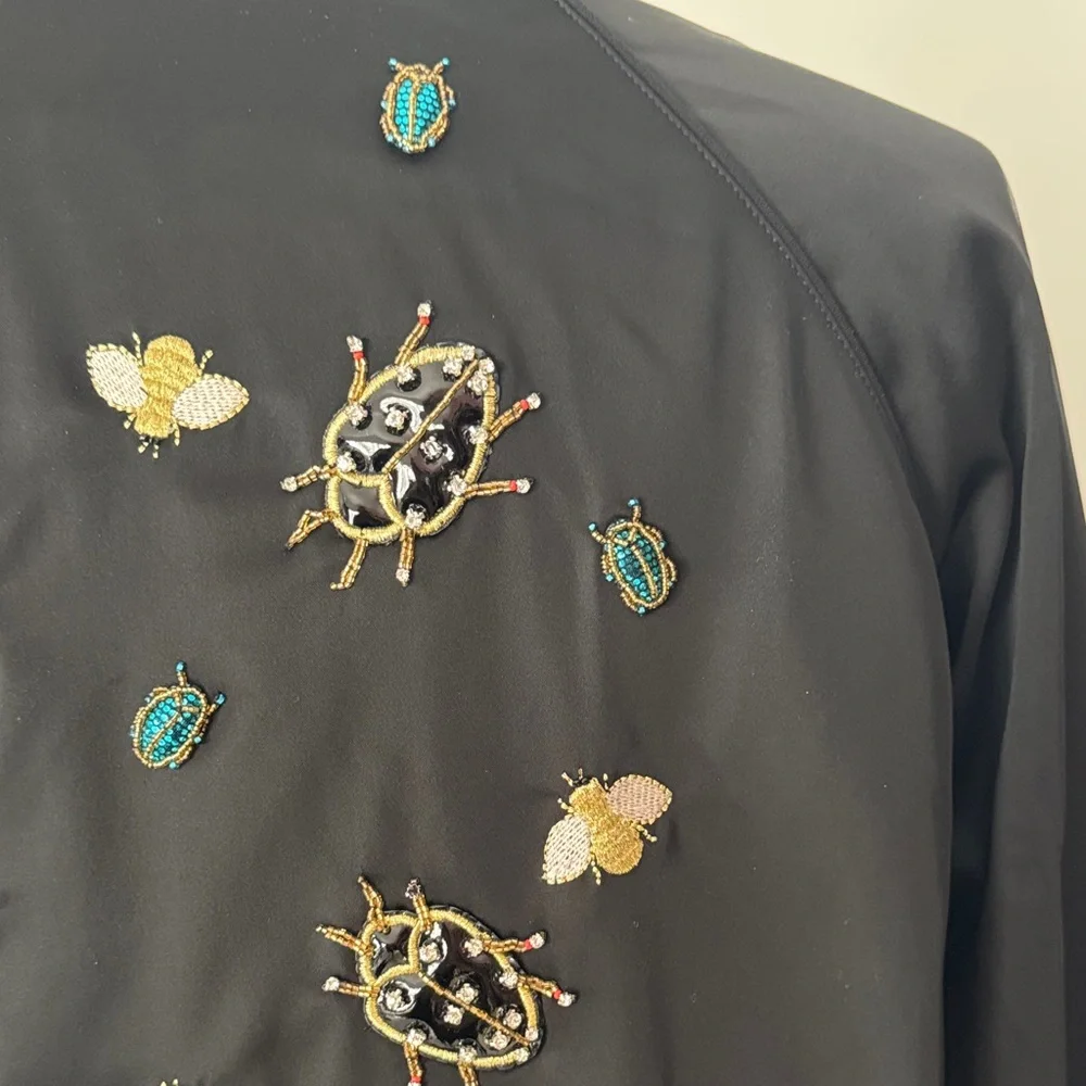 Victoria Beckham for Target Embroidered Bugs Bomber - Large - Picture 4 of 7
